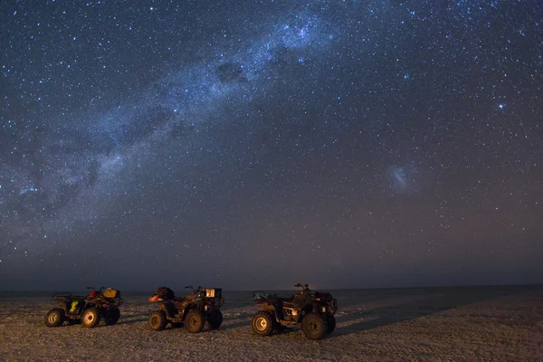 Biciclete Quad pe Sua Pan — Fotografie, imagine de stoc