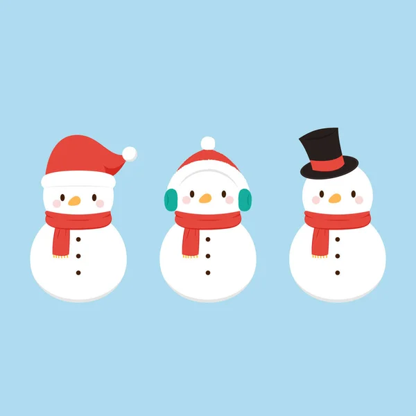 Kardan Adam Vektörü Kardan Adam Karakter Tasarımı Noel Posteri — Stok Vektör