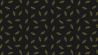 Gök gürültüsü sembolü. Cıvata deseni duvar kağıdı.