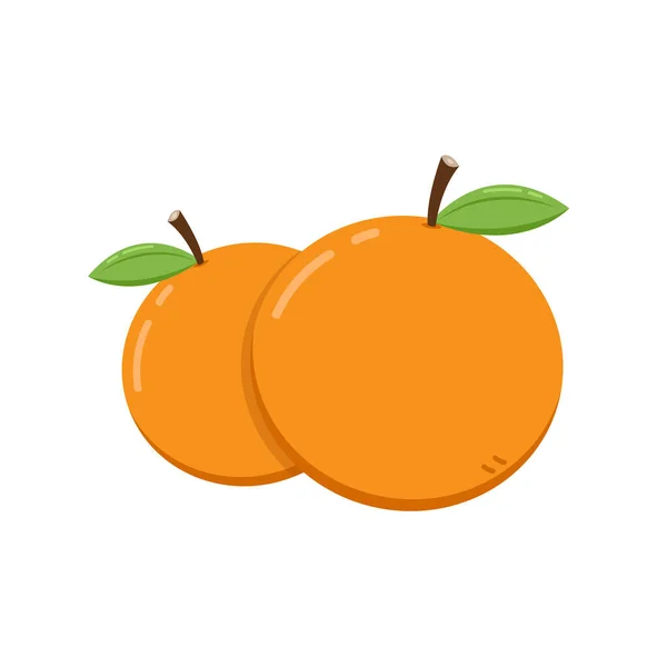 Vector Dibujos Animados Naranja Papel Pintado Diseño Del Logotipo Símbolo — Vector de stock