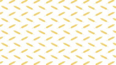 Buğday desenli duvar kağıdı. Yulaf sembolü. Metin için boş alan. Pirinç işareti. Pirinç desenli duvar kağıdı.