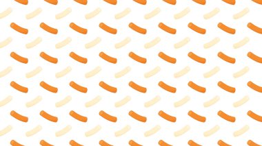 Tteokbokki Noodle vektörü. Kore yemeği. Baharatlı pirinç keki. Baharatlı pirinç keki desenli duvar kağıdı.