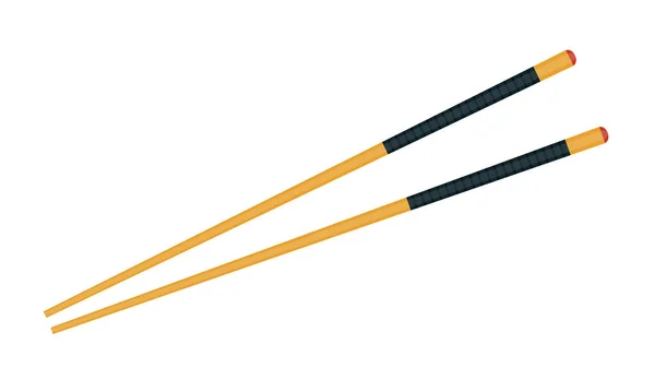 Διανυσματική Μετάδοση Chopsticks Λευκό Φόντο Ταπετσαρία Ελεύθερος Χώρος Για Κείμενο — Διανυσματικό Αρχείο