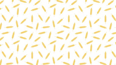 Yulaf desenli duvar kağıdı. Yulaf sembolü. Metin için boş alan. Pirinç işareti. Pirinç desenli duvar kağıdı.