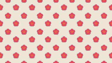 Erik çiçeği desenli duvar kağıdı. Erik çiçeği karalama sembolü.