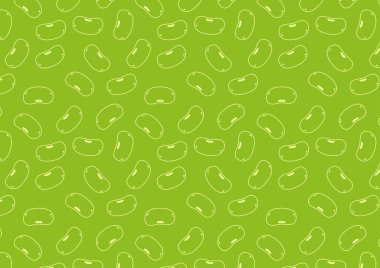 Mung Bean karalama sembolü. Mung Fasulye desenli duvar kağıdı.