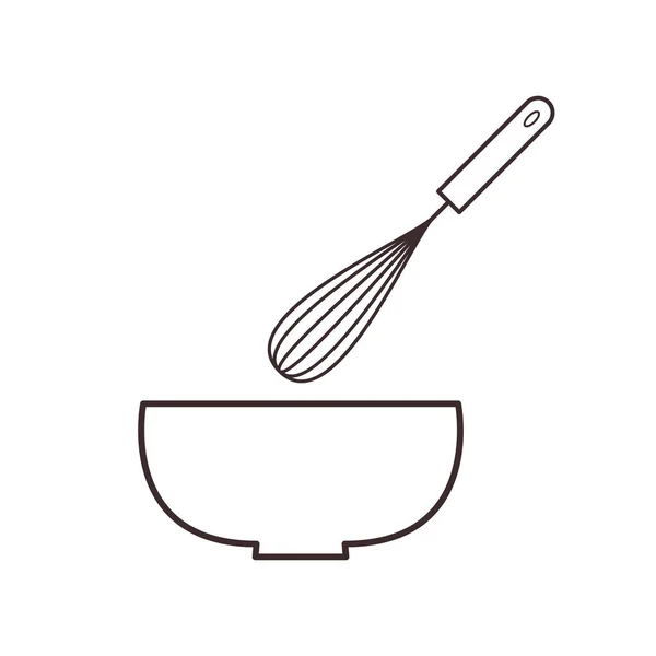 Дизайн Логотипу Хлібобулочних Виробів Вектор Хлібобулочних Виробів Дизайн Логотипу Wisk — стоковий вектор