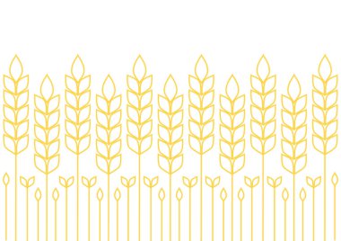 Buğday desenli duvar kağıdı. Yulaf sembolü. Pirinç işareti. Pirinç desenli duvar kağıdı.