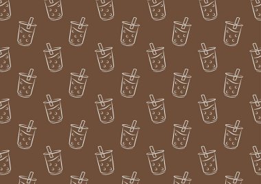 İnci çay desenli duvar kağıdı. Metin için boş alan. Boşluğu kopyala.