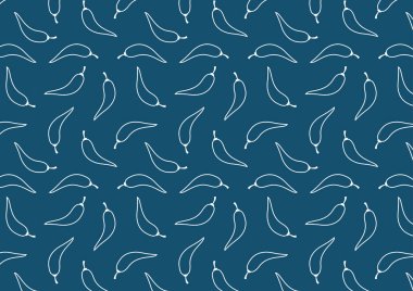 Acı biber desenli duvar kağıdı. Metin için boş alan. Geçmişi. Acı biber sembolü.