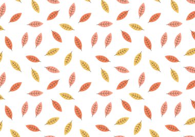 Yaprak deseni. Yaprak sembolü Duvar kağıdı. Metin için boş alan. arkaplan.