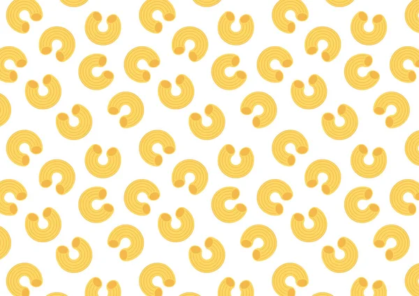 Macaroni Pattern Wallpaper Macaroni Noodle Macaroni Vector — Stock Vector