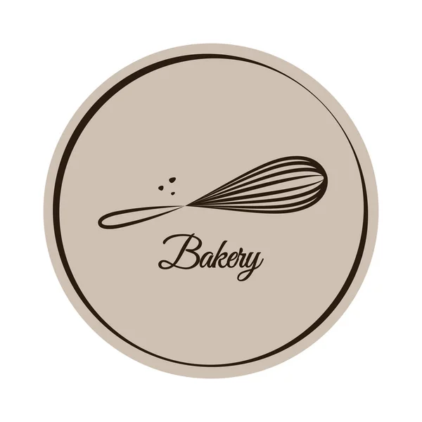 Bakkerij Logo Ontwerp Bakkerij Teken Vector Ontwerp Van Het Dreiglogo — Stockvector