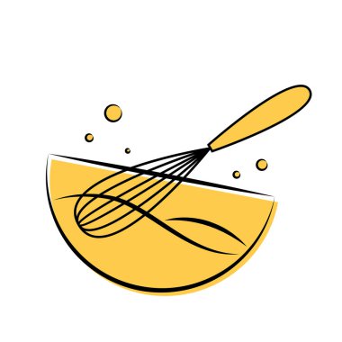 Logo tasarımı. Fırın logo vektörü.