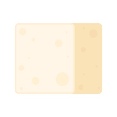 Cute tofu cartoon. Happy cute smiling funny tofu. character design. Vegetarian nutrition, healthy food.