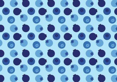 yaban mersini desenli duvar kağıdı. yaban mersini vektörü. arkaplan.