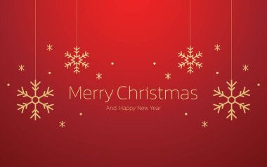 Noel afişi. Noel ve Yeni Yıl için dekoratif süslemeler.