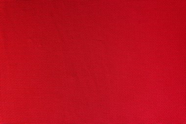Kırmızı kumaş polyester doku. Spor giyim sektöründe popüler..