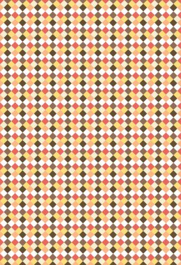 Dondurma tonuyla soyut elmas kare deseni