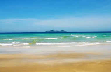 Lopes Mendes plajı Rio de Janeiro eyaletinin büyük adasında..