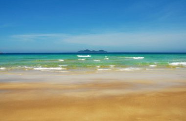 Lopes Mendes plajı Rio de Janeiro eyaletinin büyük adasında..