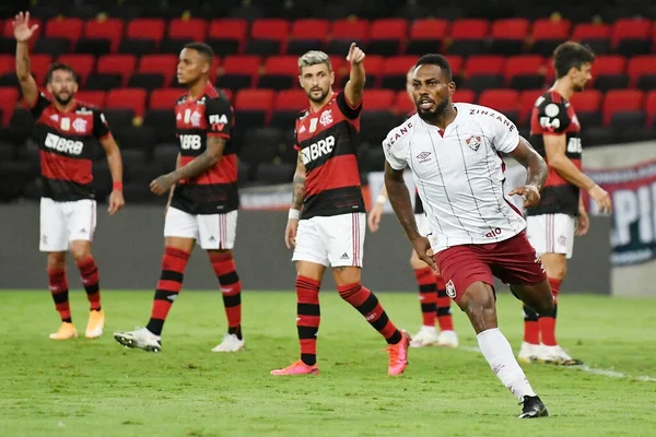 Rio Janeiro Brésil Janvier 2021 Footballeur Luccas Claro Équipe Fluminense — Photo