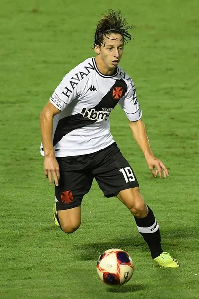 브라질 리우데자네이루의 레돈다 2021 Soccer Player Matas Galarza Vasco Game — 스톡 사진