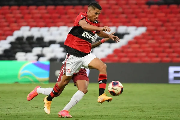 Rio Janeiro Brazilië Maart 2021 Voetbalspeler Thiaguinho Van Het Flamengo — Stockfoto