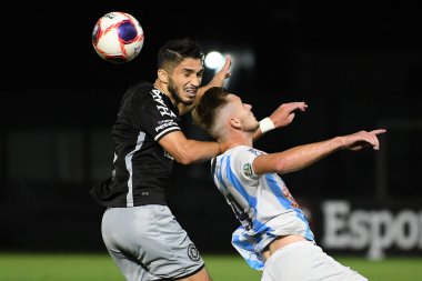 Rio de Janeiro, Brezilya, 24 Mart 2021 Vasco takımından Andrey, Carioca şampiyonası sırasında So Janurio Stadyumu 'nda oynanan Vasco x Maca maçı sırasında.