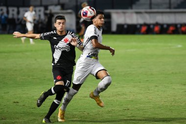 Rio de Janeiro, Brezilya, 21 Mart 2021 Vasco takımından futbolcu Gabriel Pec, Carioca şampiyonası Vasco x Botafogo maçında So Janurio stadyumunda..