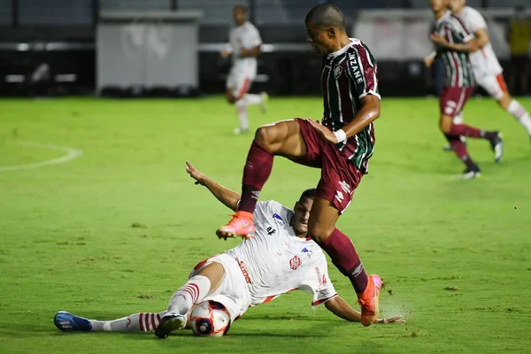 Rio Janeiro Brésil Mars 2021 Les Joueurs Football Concourent Pour — Photo