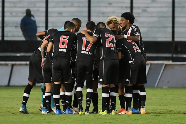 Rio Janeiro Brazilië Maart 2021 Voetballers Van Vasco Team Tijdens — Stockfoto