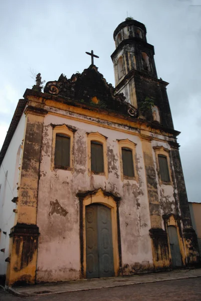 Cristovo Aracaju Brésil Juillet 2015 Eglise Nossa Senhora Amparo Située — Photo