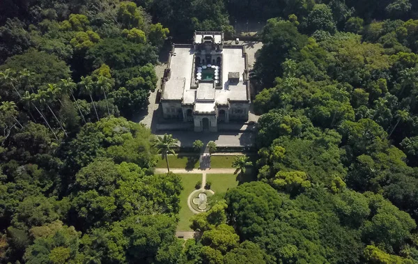 巴西里约热内卢 2012年5月5日 Tijuca国家公园内Parque Laje的空中景观 — 图库照片
