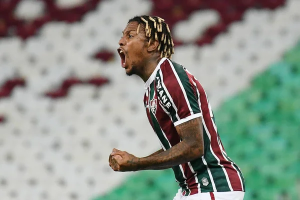 Rio Janeiro Brasilien Maj 2021 Fotbollsspelare Abel Hernandez Laget Fluminense — Stockfoto