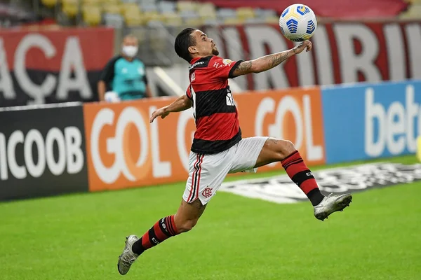 Rio Janeiro Giugno 2019 Giocatore Calcio Michael Della Squadra Flamengo — Foto Stock