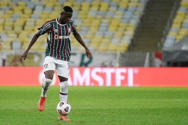 Rio de Janeiro, Brezilya, 6 Eylül 2020. Vasco x Athletico-PR maçındaki oyuncular So Janurio Stadyumu 'ndaki Brezilya Şampiyonası için.