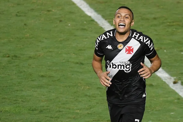 Rio Janeiro Brésil Juin 2021 Footballeur Jaba Équipe Vasco Célèbre — Photo