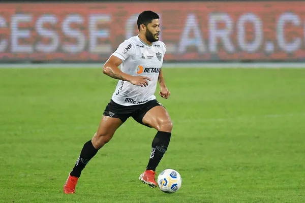 Rio de Janeiro, Brezilya, 26 Ağustos 2021.Hulk Atltico-MG takımının futbol oyuncusu, Engenho 'da Copa do Brasil için Fluminense' e karşı oynanan maçta.