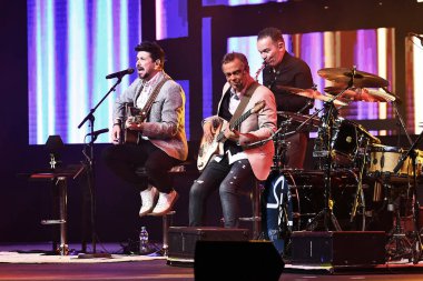 Rio de Janeiro, Brazil, September 26, 2025. Show by the Brazilian band Roupa Nova, at Qualistage, in the city of Rio de Janeiro.