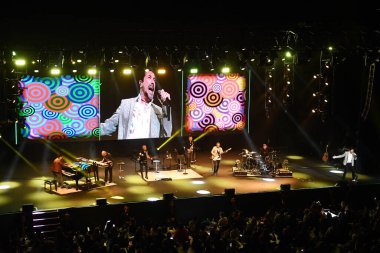 Rio de Janeiro, Brazil, September 26, 2025. Show by the Brazilian band Roupa Nova, at Qualistage, in the city of Rio de Janeiro.