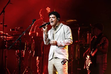 Rio de Janeiro, Brazil, October 11, 2025. Singer and composer Jorge Vercillo, during his show at Qualistage, in the city of Rio de Janeiro