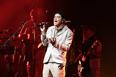 Rio de Janeiro, Brazil, October 11, 2025. Singer and composer Jorge Vercillo, during his show at Qualistage, in the city of Rio de Janeiro