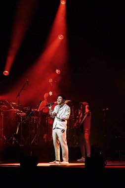 Rio de Janeiro, Brazil, October 11, 2025. Singer and composer Jorge Vercillo, during his show at Qualistage, in the city of Rio de Janeiro