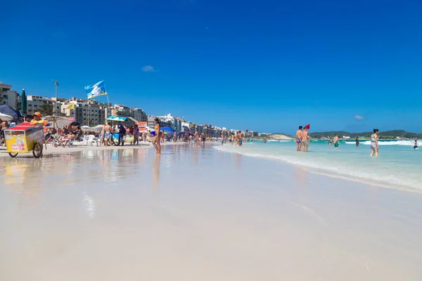 Cabo Frio Rio Janeiro Brasil Diciembre 2019 Vista Panorámica Playa — Foto de Stock
