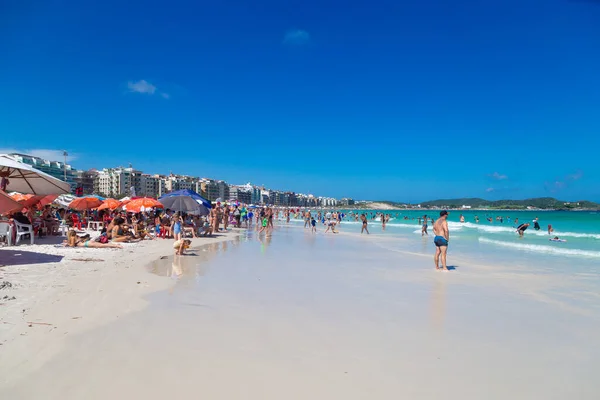 Cabo Frio Rio Janeiro Brasil Diciembre 2019 Vista Panorámica Playa — Foto de Stock