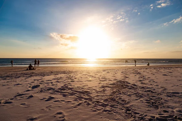 Prachtige Zonsondergang Praia Grande Strand Arraial Cabo Rio Janeiro Brazilië — Stockfoto