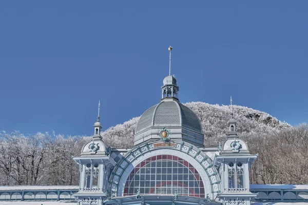 Zheleznovodsk Rusia Enero 2021 Cúpula Galería Pushkin Día Soleado Invierno — Foto de Stock