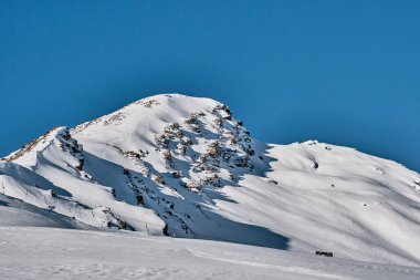 Cheget Dağı 'nın tepesi, Kuzey Kafkasya, Rusya