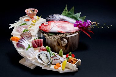 Japon yemekleri sashimi